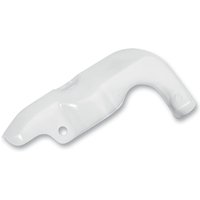KA03727#280 - UFO Brake Hose Cover For Kawasaki KX125 1999-2002 - White