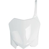 HO04639#041 - UFO Front Number Board For Honda CRF250R 2010-2013 - White