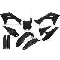 KAKIT231F@001 - UFO Restyled Plastics Kit For Kawasaki KX450 2024-2025 - Black