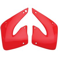 HO03664#070 - UFO Radiator Scoops For Honda CR125 2000-2001 - CR Red