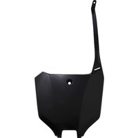 HO05607#001 - UFO Front Number Board For Honda CRF250R 2022-2025 - Black