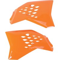 KT04009#127 - UFO Radiator Scoops For KTM SX65 2009-2015 - KTM Orange