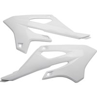 YA04882#046 - UFO Radiator Scoops For Yamaha YZ85 2022-2025 - White