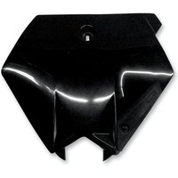 KT03078#001 - UFO Front Number Board For KTM SX105 2007-2010 - Black
