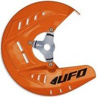 Image of KT04068@127 - UFO Front Brake Disc Protector For KTM EXC125 2010-2016 - Orange