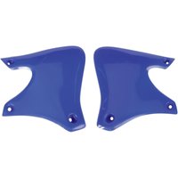 YA03810#089 - UFO Radiator Scoops For Yamaha WR400F 1998-1999 - Reflex Blue