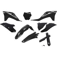 GGKIT702F@001 - UFO Plastics Kit For Gas Gas EX 250 - Black