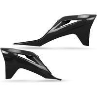 GG07128#001 - UFO Radiator Scoops For Gas Gas EC 250 2021-2023 - Black
