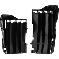 AC02455 - UFO Radiator Louvres For Honda CRF450R 2017-2020 - Black