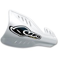 HO03637#041 - UFO Handguards For Honda CR125 2004-2007 - White