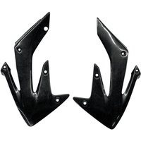 HO03634#001 - UFO Radiator Scoops For Honda CRF250R 2004-2009 - Black