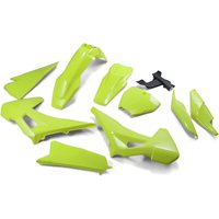 HUKIT622F@DFLU - UFO Plastics Kit For Husqvarna FC250 2016-2022 - Fluorescent Yellow