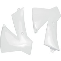 KT03072#047 - UFO Radiator Scoops For KTM SX65 2002-2008 - White