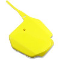 SU03968#102 - UFO Front Number Board For Suzuki RM85 2002-2018 - Yellow