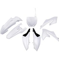 YAKIT322@046 - UFO Plastics Kit For Yamaha YZ65 2018-2026 - Black/White