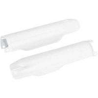 HO03672#041 - UFO Fork Guards For Honda CR125 1991-2007 - White