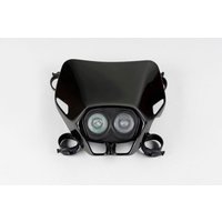 PF01700#001 - UFO Firefly Twin Universal Headlight - Black