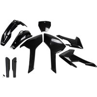 HUKIT616F@001 - UFO Plastics Kit For Husqvarna FC250 2016-2018 - Black