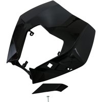 KT04090@001 - UFO Headlight Surround For KTM EXC125 2009-2013 - Black