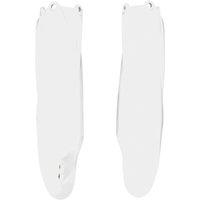 YA04814#046 - UFO Fork Guards For Yamaha YZ125 2022-2025 - White