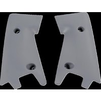 HU03308#380 - UFO Radiator Scoops For Husqvarna CR125 2000-2005 - Graphite