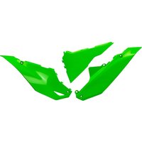 KA04762#AFLU - UFO Side Panels For Kawasaki KX450 2024-2025 - Fluorescent Green