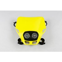 PF01700#102 - UFO Firefly Twin Universal Headlight - Yellow