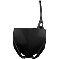 YA04869#001 - UFO Front Number Board For Yamaha YZ65 2019-2025 - Black