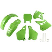 KAKIT188F@999A - UFO Plastics Kit For Kawasaki KX250 1990-1991 Front/Left/Rear/Right