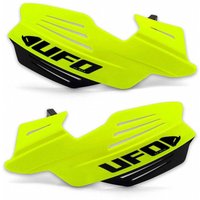 PM01650#DFLU - UFO Vulcan-Universal Dual Injection Hand Guards - Fluorescent Yellow