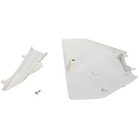 HU03367#040 - UFO Front Number Board For Husqvarna FC250 2016-2022 - White