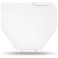 HU04311#040 - UFO Front Number Board For Husqvarna FC250 2023-2025 - White