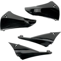 YA04823#001 - UFO Radiator Scoops For Yamaha YZF250 2010-2013 - Black