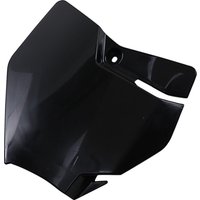KT04074#001 - UFO Front Number Board For KTM SX65 2016-2025 - Black