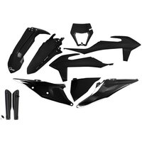 KTKIT527F@001 - UFO Plastics Kit For KTM EXC150 TPI 2020-2023 - Black