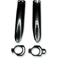 KA03711@001 - UFO Fork Guards For Kawasaki KX 85 2001-2006 - Black