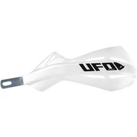PM01632#041 - UFO Hand Guards with Aluminium Insert for 7/8" Handlebars - White