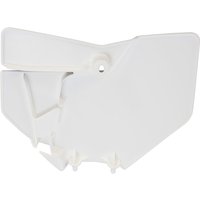 KT04063#047 - UFO Front Number Board For KTM SX125 2016-2018 - White