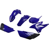Image of YAKIT320@089 - UFO Plastics Kit For Suzuki RMZ250 2015-2019 - Reflex Blue