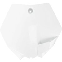 KT04008#047 - UFO Front Number Board For KTM SX65 2009-2015 - White