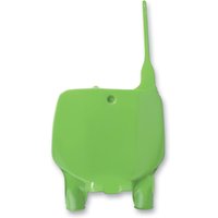 KA03701#026 - UFO Front Number Board For Kawasaki KX125 1996-1998 - Green/OEM