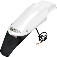 HU03314#041 - UFO Enduro Rear Fender For Husqvarna CR125 2005-2008 Rear - White