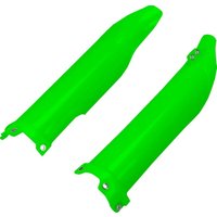 KA04701#026 - UFO Fork Guards For Kawasaki KX250 2021-2024 - Green