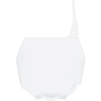 SU03989#041 - UFO Front Number Board For Suzuki RM125 2001-2012 - White