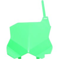 KA04738#AFLU - UFO Front Number Board For Kawasaki KX250 2021-2024 - Fluorescent Green