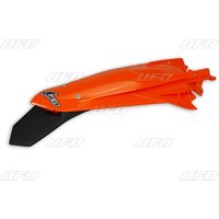 Image of KT04097#127 - UFO Rear Fender With Light For KTM EXC150 TPI 2020-2023 - Black/Orange