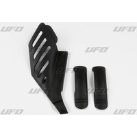 KT03087#001 - UFO Frame Guards For KTM EXC125 2005-2007 - Black