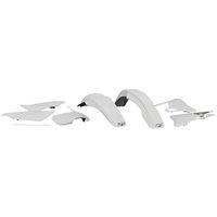 YAKIT300F@046 - UFO Plastics Kit For Yamaha YZ125 2000-2001 - White