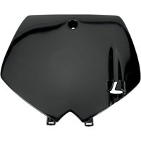 KT03071#001 - UFO Front Number Board For KTM SX65 2002-2008 - Black