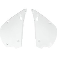 KA02760#047 - UFO Side Panels For Kawasaki KX80 1991-1997 - White